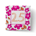 25th Birthday Pins