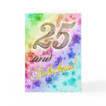 25th birthday for someone Fabulous Card