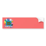 25th Birthday Gifts with Assorted Balloons Design bumper stickers