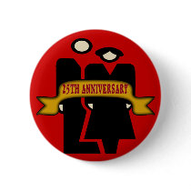 25th Wedding Anniversary Gifts Pin