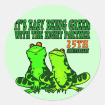 25th Wedding Anniversary Gifts Stickers