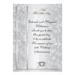 25th wedding anniversary party invitation