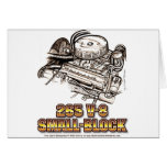 265 V8 Small Block Corvette Engine Card