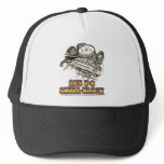 265 V8 Small Block Corvette Engine Mesh Hat