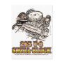 265 V8 Small Block Corvette Engine Post Cards