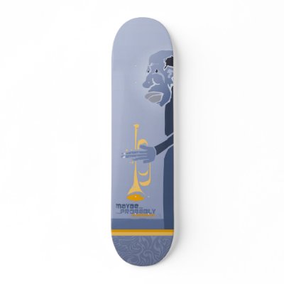 269 BluesHornman-deck2 Skate Decks by jiveafro