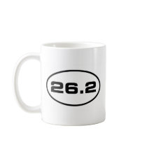 26.2 Marathon Oval (#SQU) Coffee Mugs
