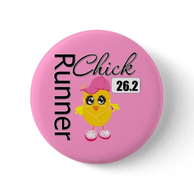 26.2 Miles Marathon Runner Chick by chicktshirts