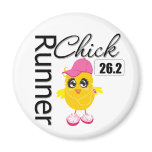 26.2 Miles Marathon Runner Chick