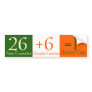 26+6=1 With Explanation Bumper Sticker