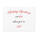 26 Birthday Spanking postcards