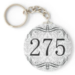 275 Area Code Key Chains