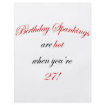 27 Birthday Spanking