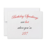 27 Birthday Spanking