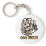 283 Fuelie Corvette Engine Key Chain