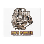 283 Fuelie Corvette Engine Post Card