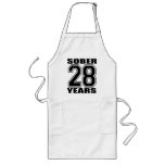 28 years sober aprons