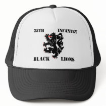28th Inf. Black Lions cap Hat