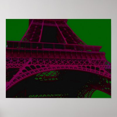 $29.95 Eiffel Tower ~ Print Poster by galleriaofart