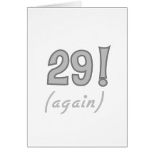 29 Again Card