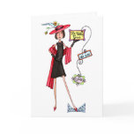 29 and Holding Chic Birthday Card