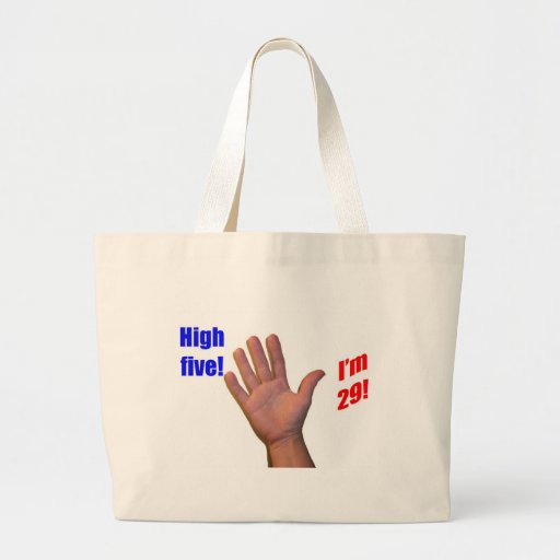 29 High Five! Canvas Bag