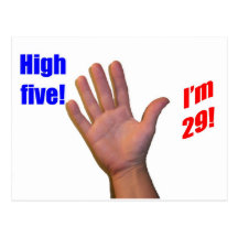 29 High Five! Post Cards