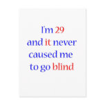 29 never gone blind