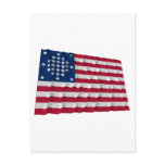 29-star flag, Diamond pattern, outliers Postcards