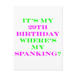 29 Where's my spanking?