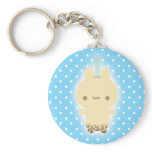 2 1/4" Milk Tea Bunny Key Chain