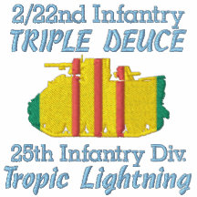 2/22nd Inf. 25th ID VSM M113 ACAV Track Polo Shirt