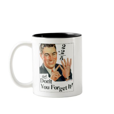 2 + 2 = 5 MUGS by WinstonSmithArt
