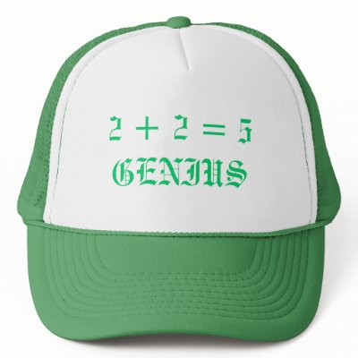 2 + 2 = 5GENIUS HATS by SWHitman31