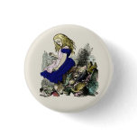 $2.35 Curious Alice ~ Button