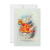 $2.35 Rabbit in Alice Wonderland ~ Invitation