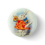 $2.35 Rabbitt in Alice in Wonderland Pinback Buttons