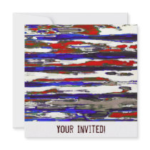 $2.40 The Patriotic ~  Invitations