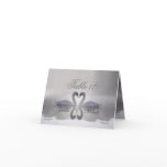 $2.45 Swans in Love Card