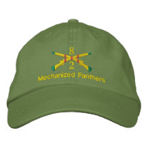 2/8th Infantry Crossed Rifles Embroidered Hat