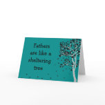 $2.95 Fathers are like a sheltering tree card Dad