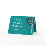 $2.95 Fathers are like a sheltering tree card Dad