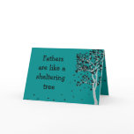 $2.95 Fathers are like a sheltering tree card Dad
