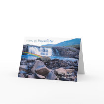 2. Awesome Aasleagh Waterfall Ireland St Patty Day cards