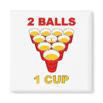 2 Balls 1 Cup (Magnet)
