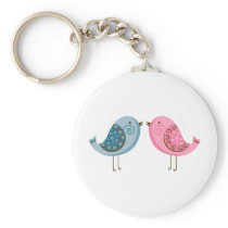 2 Birds Keychains