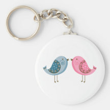 2 Birds Keychains