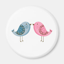 2 Birds Magnet