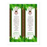 2 Book Marks Monkey Swing Jungle Safari Zoo Animal Post Card
