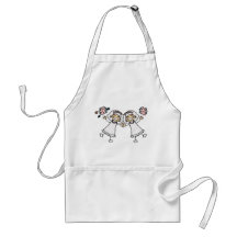 2 Brides Aprons
